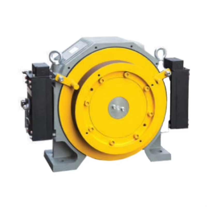 VTSP206 Gearless Elevator Lift Traction Machine Motor för Hiss