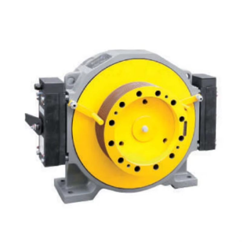 VTSP206 Gearless Elevator Lift Traction Machine Motor för Hiss