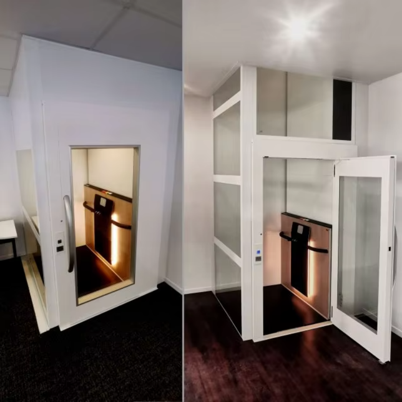 VTEV108 Ascensores Elevadores Säker och pålitlig villalyft för installation av familjehus