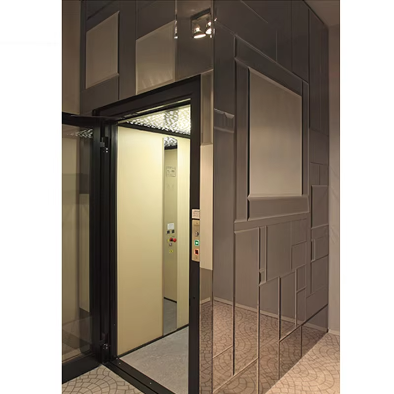 VTEV101 Ascensores Elevadores Vacker designvillahiss för modern inredningsstil