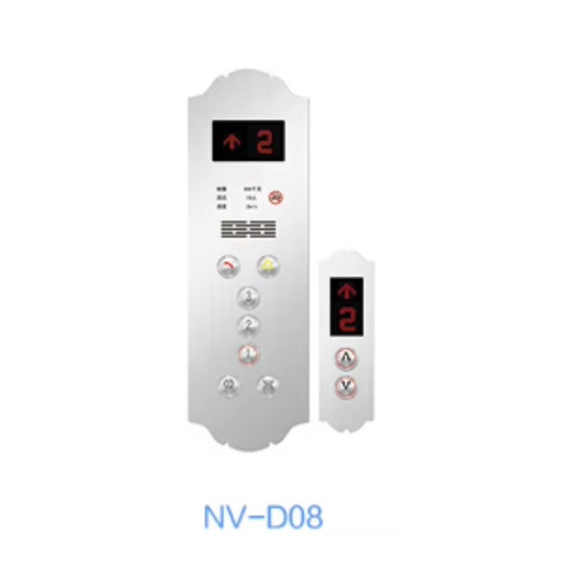 VTSP384 7-segments LCD-skärm för kabin COP, hissdelar
