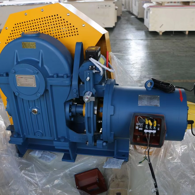 VTSP218 Utmärkt Traction System GT140WL VVVF Lift Geared Motor Hiss Traction Machine