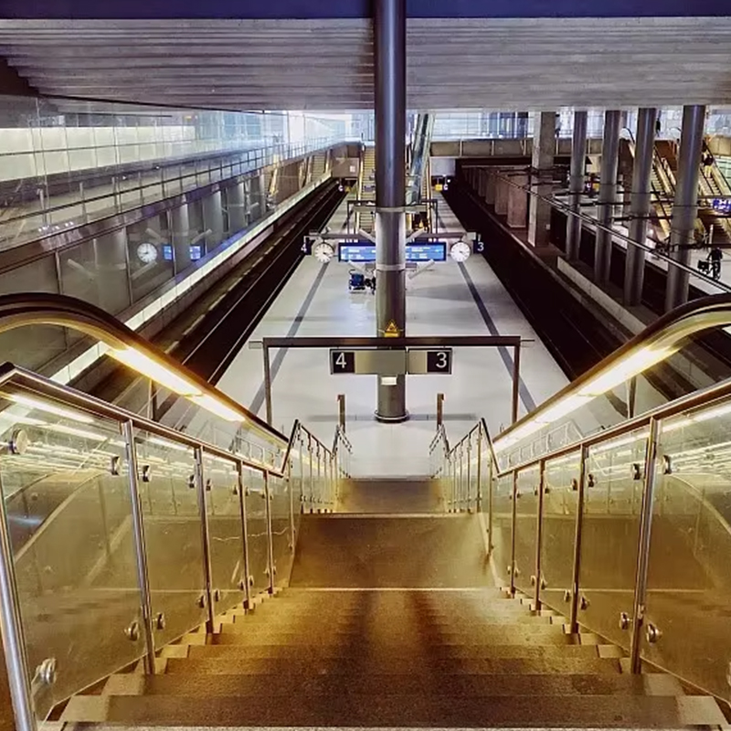 VTES104 Energieffektiv rörlig rulltrappa _ Jämn och tyst drift för nav för kollektivtrafik
