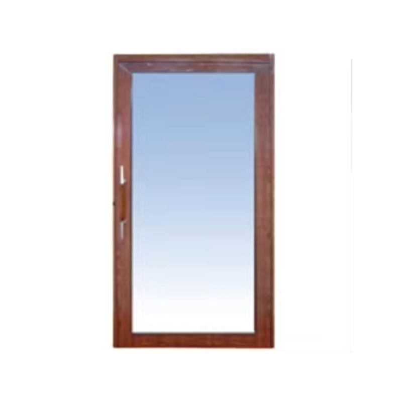 VTSP204 Högkvalitativt hissdörrsystem Rostfritt stål målat glas manuell dörrpanel