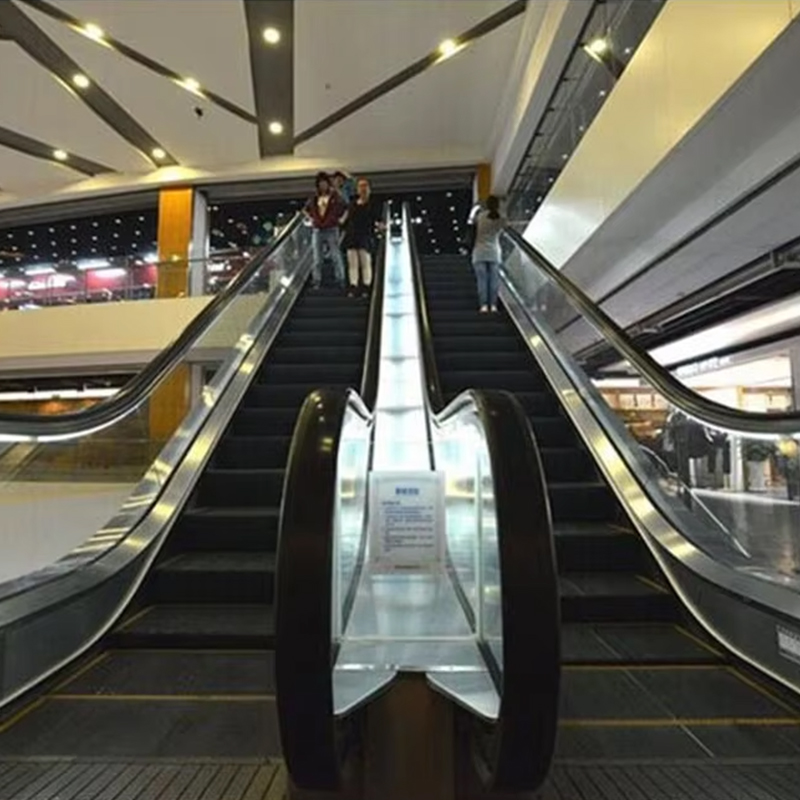 VTES102 0,5m_s Speed ​​Elevator Utomhusrulltrappa och rörliga promenader för fabrikspris