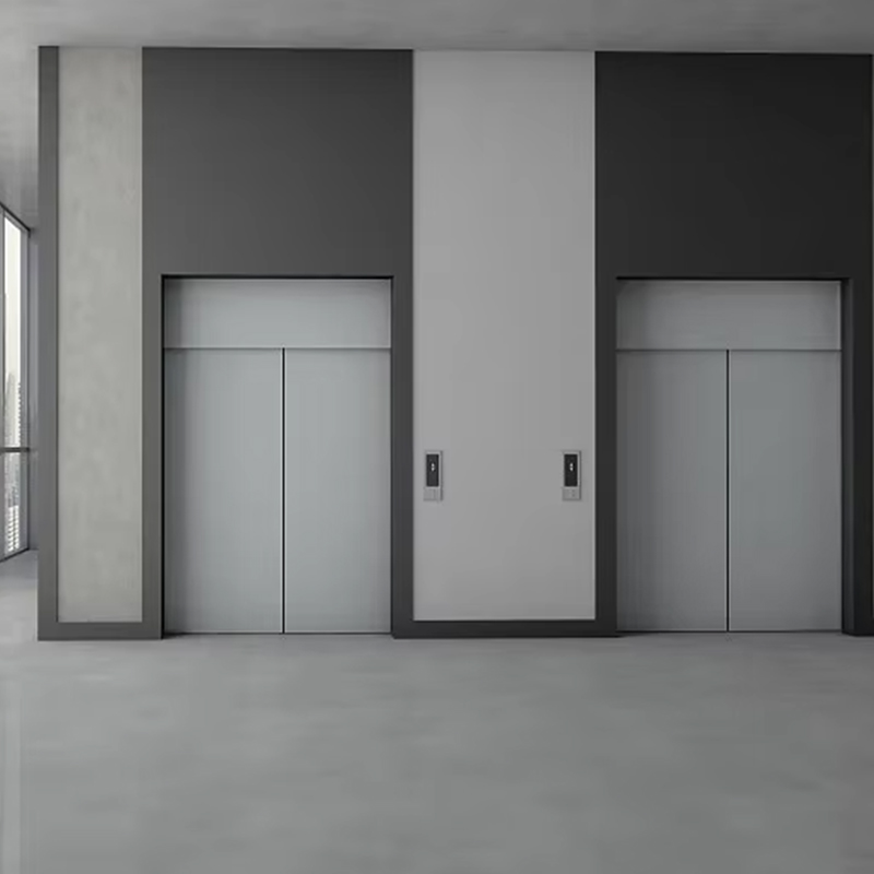 VTEP118 Elevadores avancerade passagerarhissar Gearless AC PVC-konstruktion i rostfritt stål ISO90001-certifierad smarta funktioner Förbättra