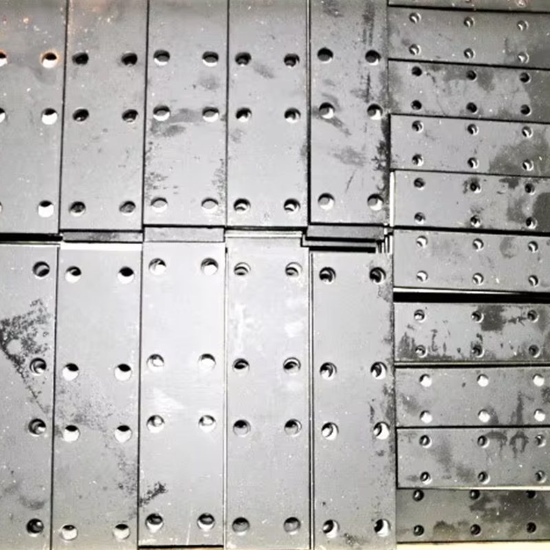 VTSP119 Hissdelar Höghållfast elevator Fishplate Lift Guide Rail Anslutningsplatta Hållbar fogplatta i stål