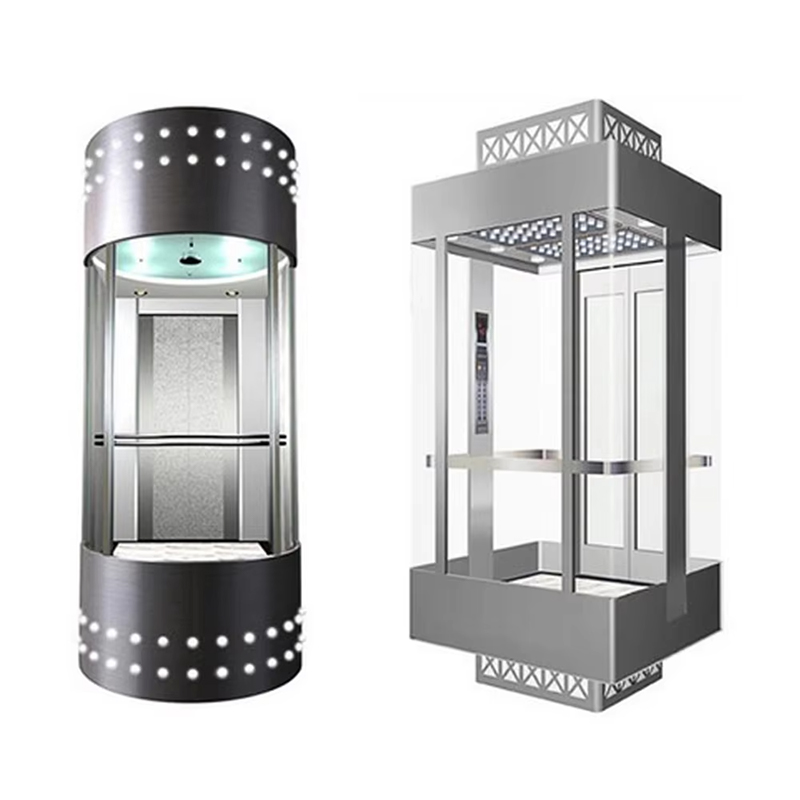 VTEO104 Ascensores modern sightseeinghiss för kommersiella höghusprojekt