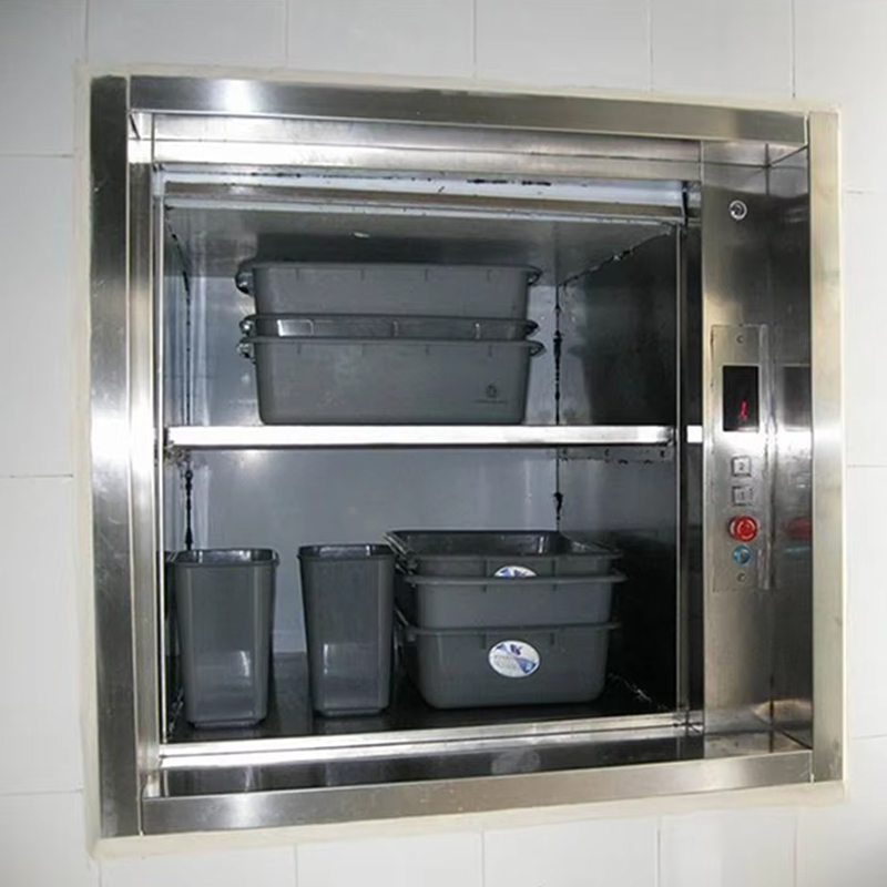 VTEF111 Ascensores Elevadores Modern Design Dumbwaiter Hiss för kommersiellt bruk
