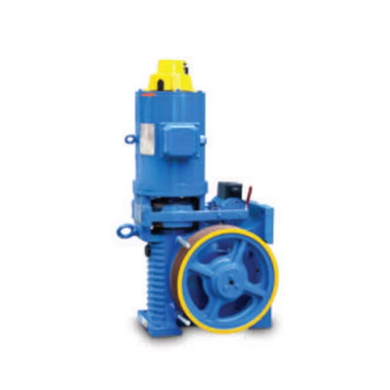 VTSP254 GTW9 Hotellanvändning elektrisk hiss dragmaskin Motor 630KGS Kapacitet 1,0M_S Hastighet 380V_220V 2_1 Roping EN81-certifierad