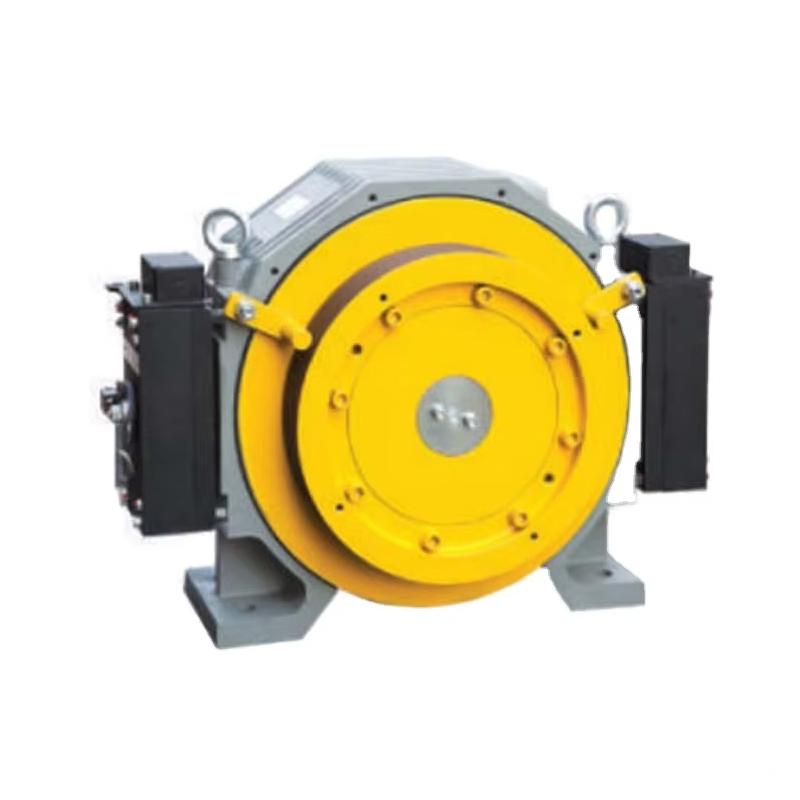 VTSP227 41G-F180 Gearless Traction Machine VVVF AC220_380 320-630kg Kapacitet 1,00-2,00m_s Hastighet Rostfritt stål Kontorsbyggnad