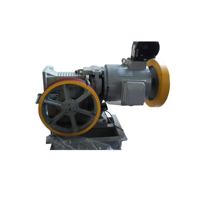 VTSP228 1350kg-2000kg Geared Gearless Traction Machine AC1 Hissmotor Rostfritt stål 1,00-2,00m_s Kontorsbyggnad 1 år