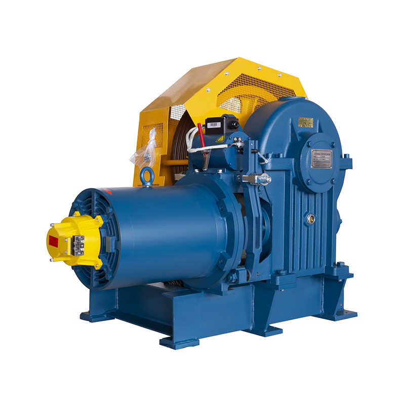 VTSP245 Kina Factory Hiss Geared Traction Machine Goods Lift Motor