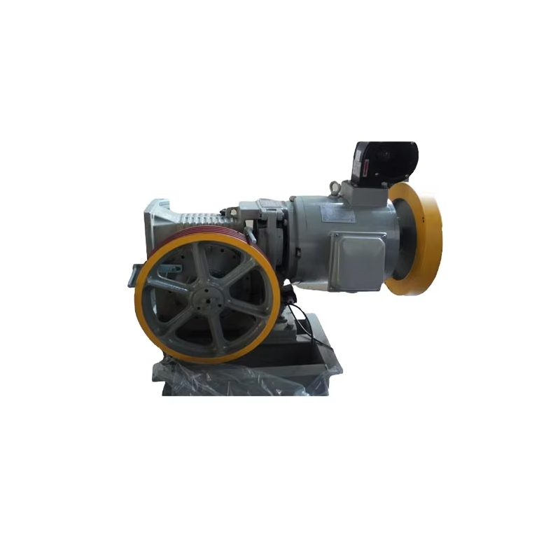 VTSP243 Geared Hiss Traction Machine Rostfritt stål Lift 630KG_800KG_1000KG_YJ200A_8-13 Personer