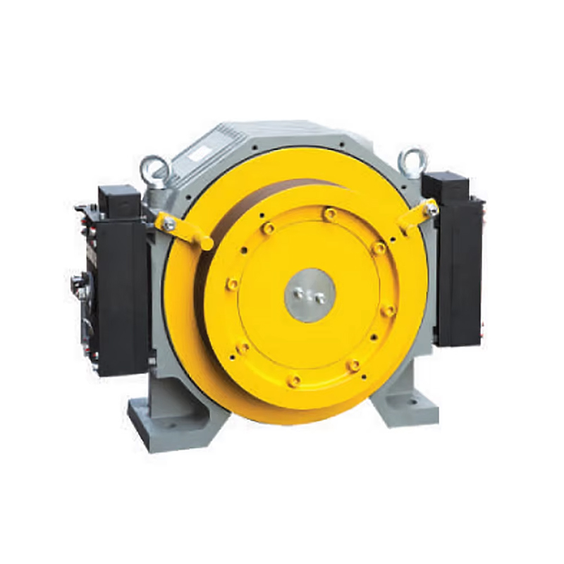 VTSP246 Elevator Traction System 320kg-2250kg Gearless Traction Machine