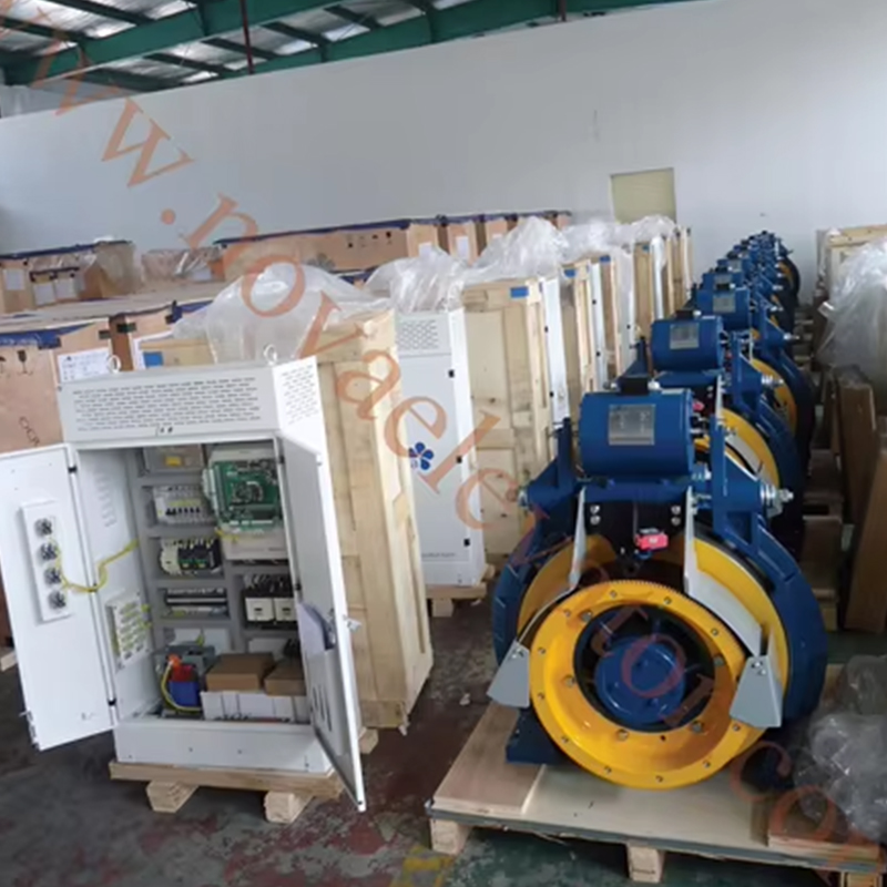 VTSP240 Hiss Permanent Magnet Synchronous Gearless Traction Machine för Hiss