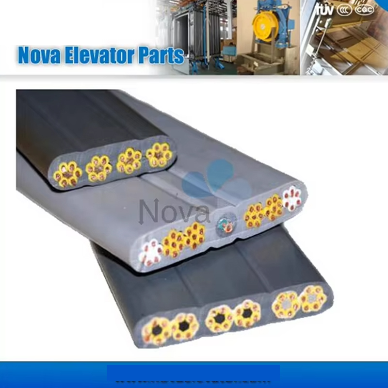 VTSP368 Hiss platt flexibel kopparledare PVC-isolerad PVC-mantel Hiss resande kabel