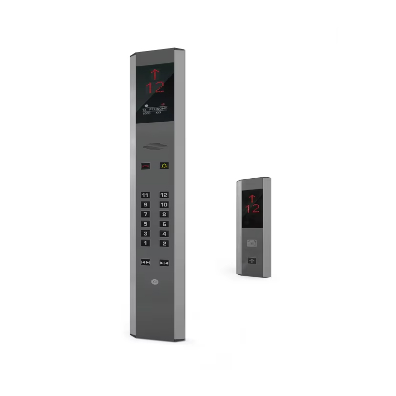 VTSP 385 Segment DOT Matrix Display Modern Rostfritt stål Hiss Indikator Display Screen COP LOP delar ISO9001 Certified