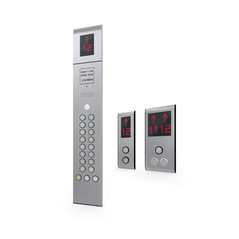 VTSP 385 Segment DOT Matrix Display Modern Rostfritt stål Hiss Indikator Display Screen COP LOP delar ISO9001 Certified