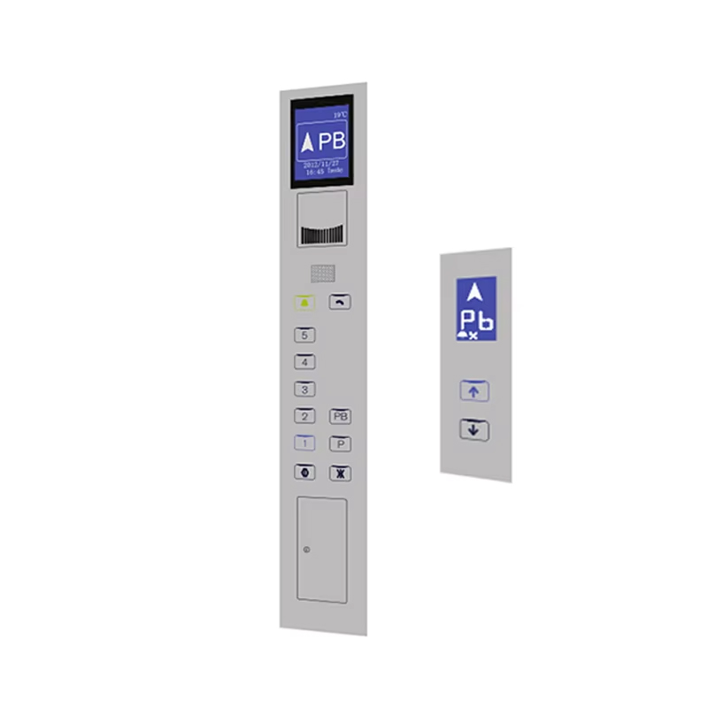 VTSP340 Kinesisk produktion Hiss LCD-skärm för Cop Hiss knapppanel